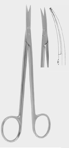 Ножиці КЕЛЛІ (KELLY) фістульні, 18 см (cm)